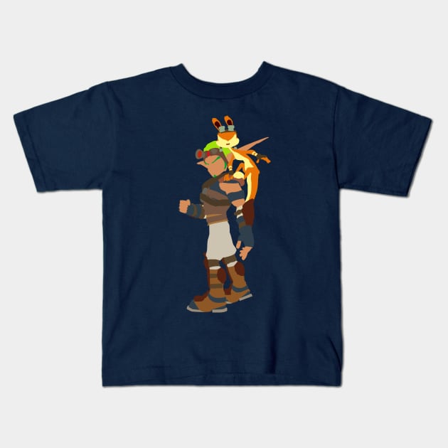 Jak & Daxter Kids T-Shirt by Spyrome876